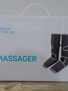 Leg Compression Massager Boots - Black